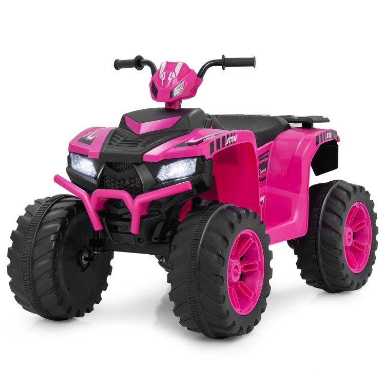 Toddler battery powered quad bike for outdoor fun
