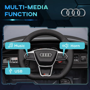 Toddler 12V ride on toy car Audi design