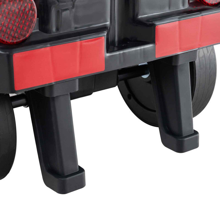 whistle sound ride on train with steering wheel