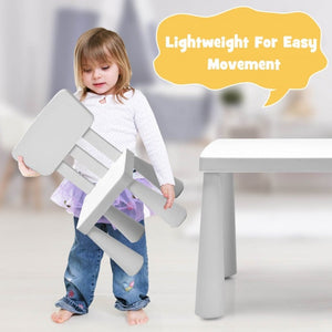 Lightweight toddler furniture set for daily use