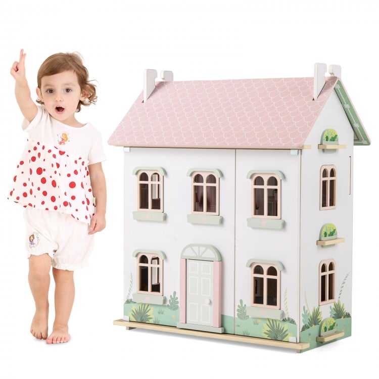 Furniture and accessories for kids dollhouse